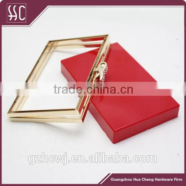 Clutch Frame With Acrylic Shell Purse Frame photo-2