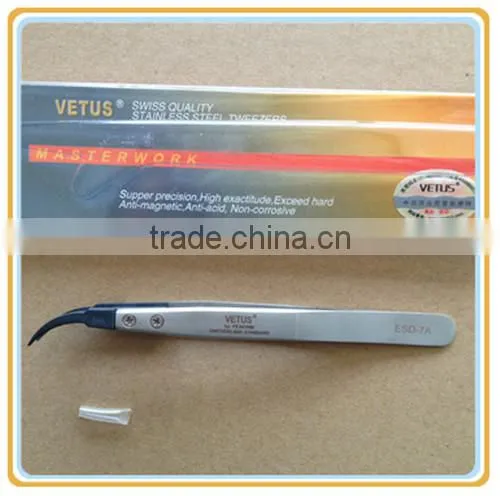 ESD Series Exchanged Tip Anti-static Stainless Tweezers photo-5
