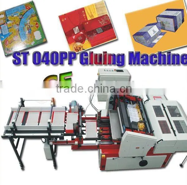 ST040PP Automatic Leather Book Cover Binding