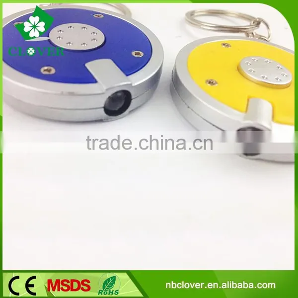 China for Promotion Gifts Plastic Mini Led Flashlight Keychain photo-4