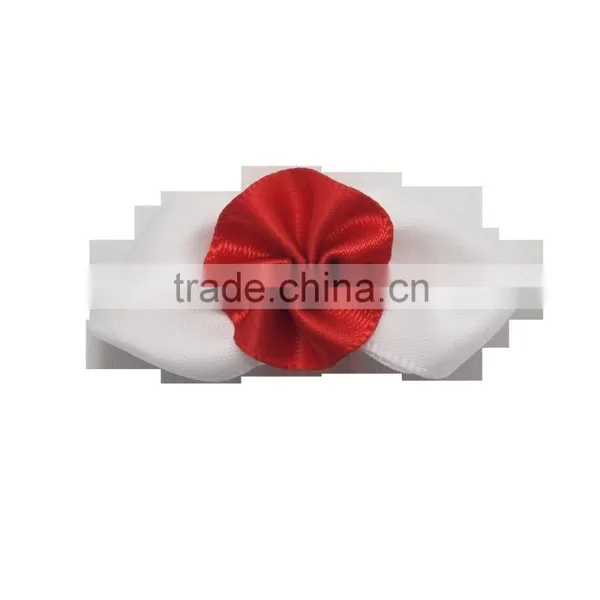 Hot Sale Colorful Bowknot Set Various Little Flower Handmade Ribbon Flower photo-6