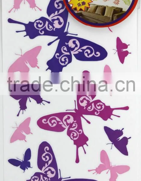 Home Decor Art Vinyl Butterfly Wall Decals Removable Stickers photo-2