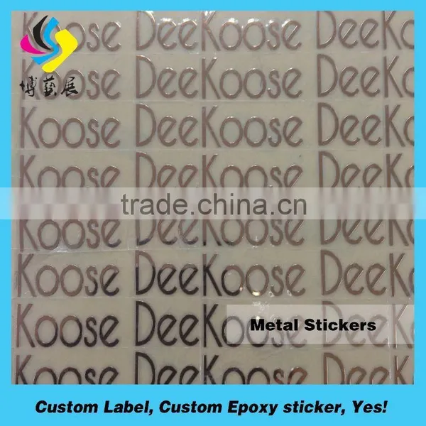 Car Logo and Car Body Sticker Producing 3D Metal Sicker photo-4