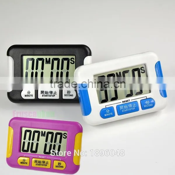 Kitchen Countdown Timer Digital LCD Cooking Sport Count Down Clock 99 Minute