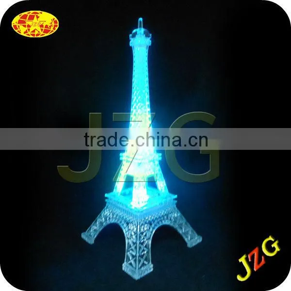 China Eiffel Tower Factory Best Selling Led Blue Eiffel Tower for Valentine's Day Gifts photo-2