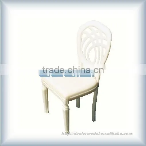 Building Material ABS Furniture White Chair