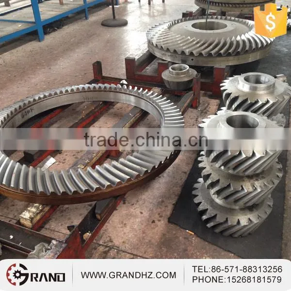 Transmission Gear Crown Wheel Pinion Bevel Gear photo-5
