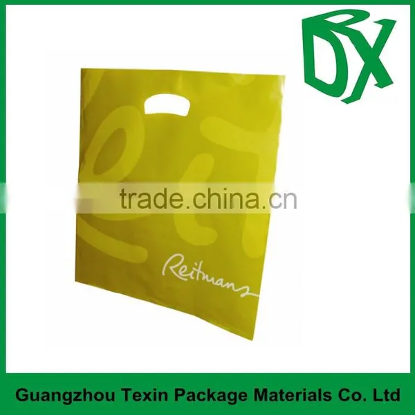 LDPE Die Cut Plastic Bag / Die Cut Shopping Bag/simple Die Cut Promotion Bag photo-2