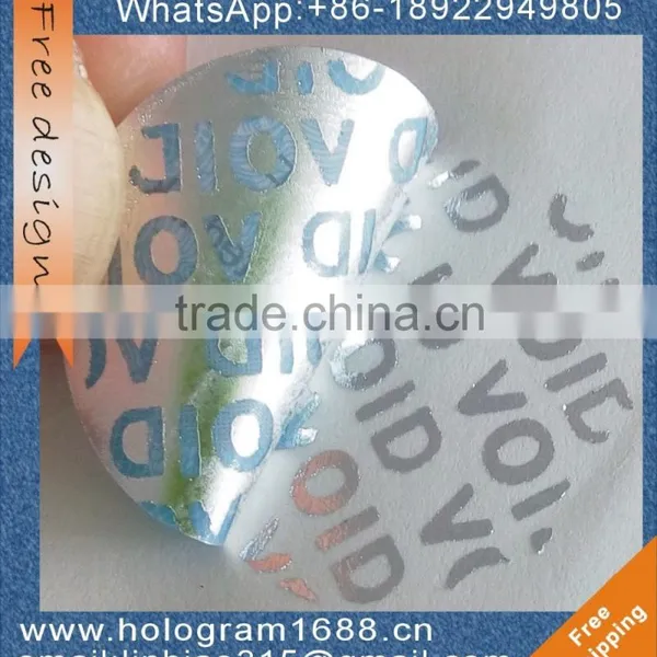 VOID Warranty Tamper Evident Hologram Silver Void Hologram Sticker photo-4