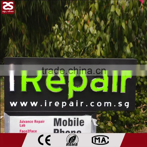 Advertising Led Light Box Logo Sign