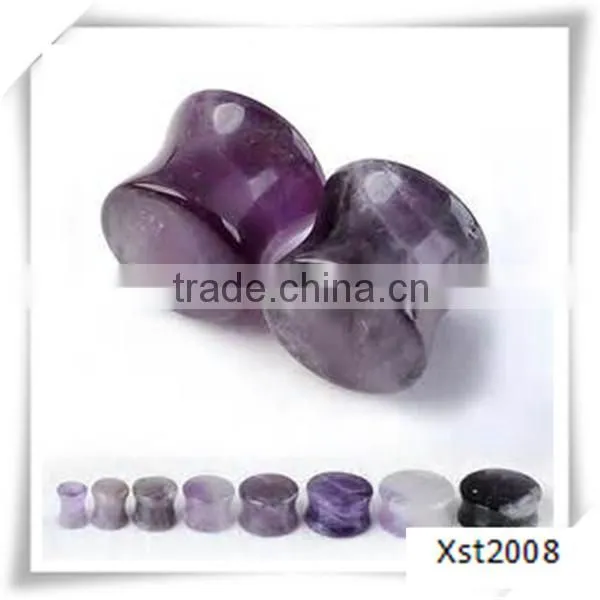 Natural Stone Ear Plug Jewelry From China Factory photo-4