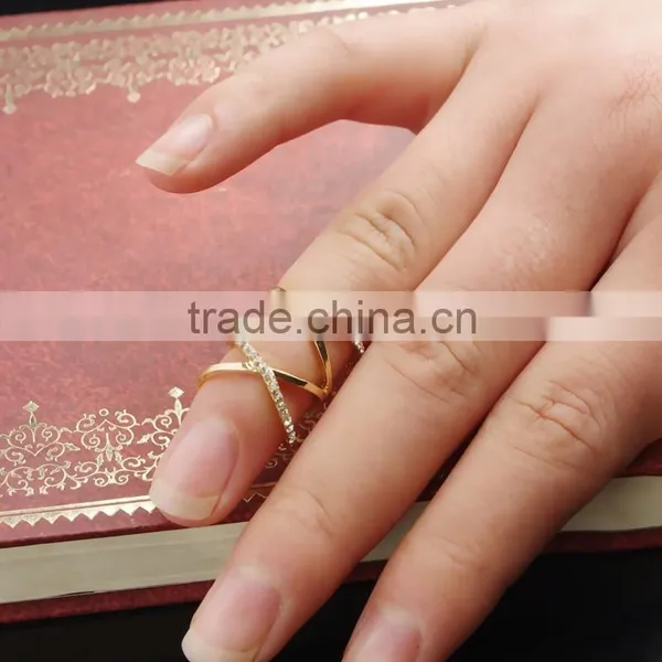 Fashion Daily Wear Crystal Finger Ring photo-2