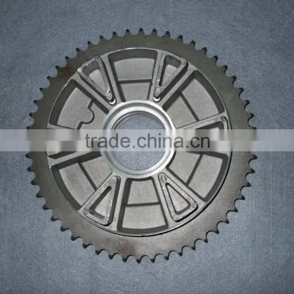 SCL-2012080341 52T Rear Sprocket Transmission Parts Motorcycle Transmission JAWA350 Motorcycle Rear Sprocket photo-2