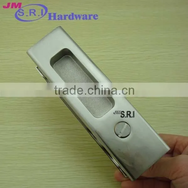 Hot Sale Rectangle Zinc Alloy Sliding Door Lock , Sliding Door Key Lock , Hidden Door Lock photo-6