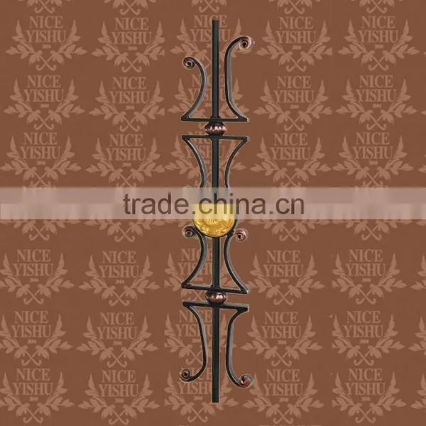 Wrought Iron Parts for Staircase Fence Railings With Scrolls photo-6