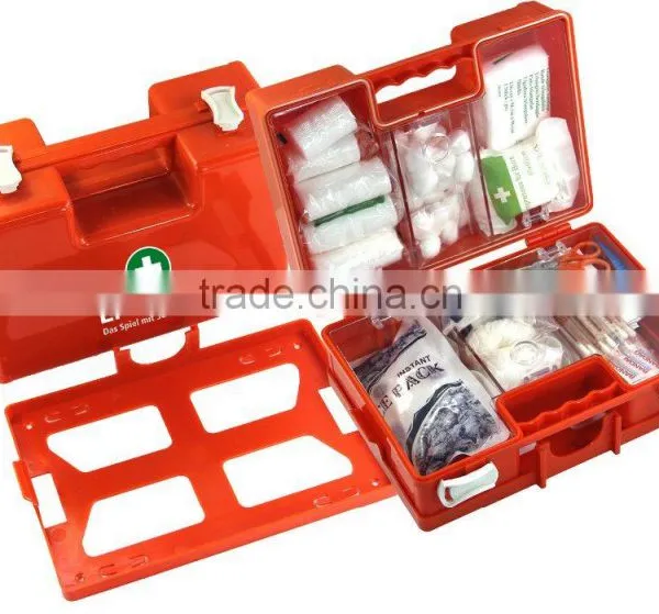 Qualified Cheap First Aid Kit With CE ISO for Working Place Plastic Box photo-2