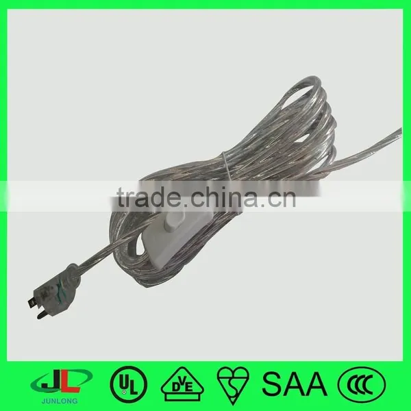 Stripped Female End Type and NEMA Male End Type 3 Pin Plug With Round Cable photo-6