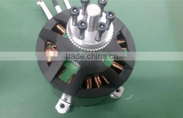120100 KV80 25KW 60kg Thrust Outrunner Sensored/sensorless Motor for Jet Board photo-3