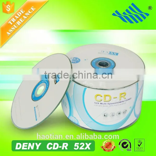 Outstanding Recording Speed Taiwan Inkjet Media Blank Cd-r