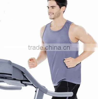 Hot Selling New Design Blank Gym Mens Stringer Singlet Wholesale Sleeveless t Shirt Men's Gym Vests Lycra Mens Running Tank Top photo-2