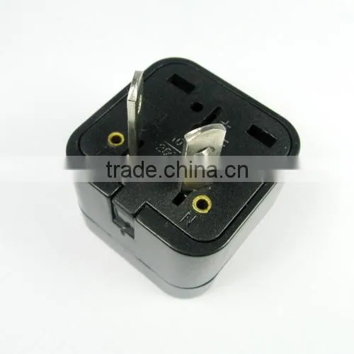 New Product 2016 Double Sockets Travel Adaptor EU UK US SWISS TO Australia Plug Universal Electric Travel Adapter CE ROHS COPER photo-2