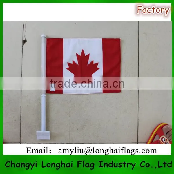 Plastic Pole Car Window Flag photo-3