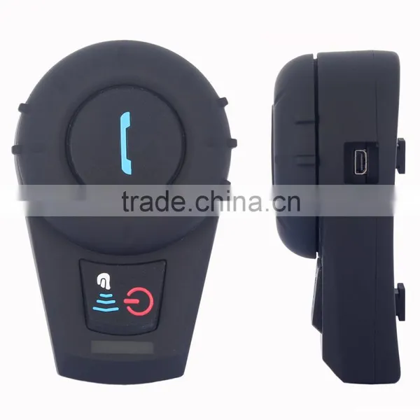 Full Duplex Motorcycle Motorbike Helmet bt Bluetooth Intercom Interphone Headset 500m+Soft Earphone photo-6