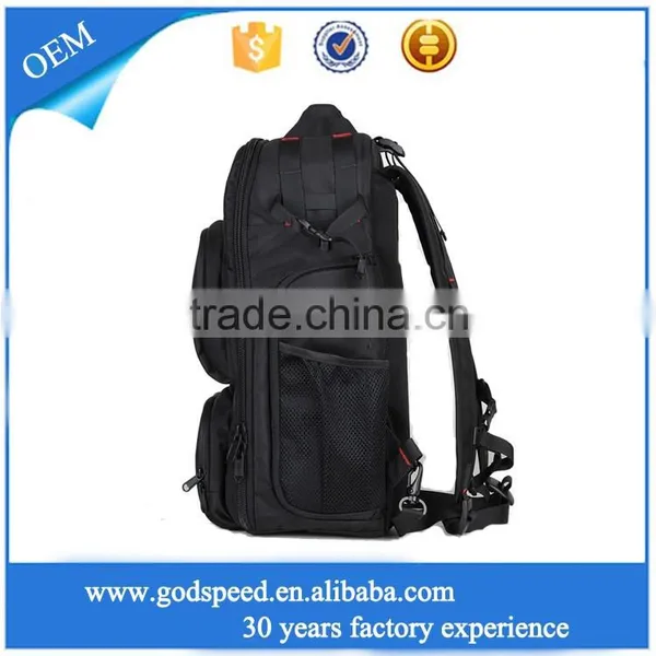 1680D Waterproof Nylon Camcorder Backpack With Detachable Compartment photo-3