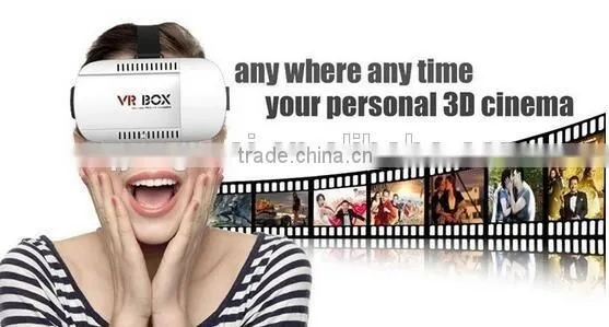 3D Glasses Glasses Type and Polarized 3D Glasses Type Head Mounted vr Box 2.0 Version vr