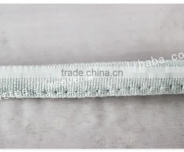 Fashion Design 1.5cm Width Tripe Lip Polyester Tape Garment Trim photo-4