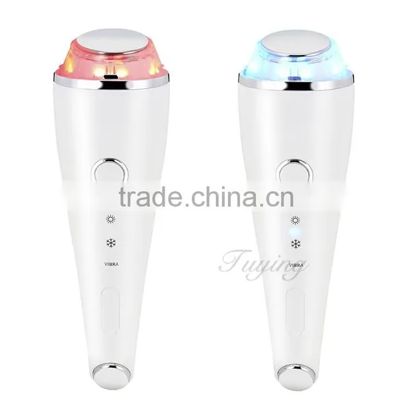 Warm and Cold Photon LED Vibration Facial Care Beauty Machine photo-2
