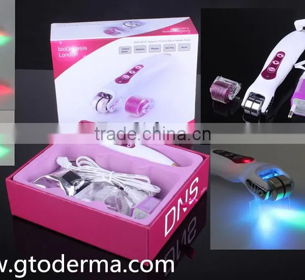 GTO 2014new Hotsales Led Vibration 540needles Micro Needle Derma Roller photo-4