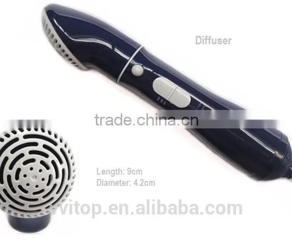 10 in 1 Mutiple Function Hair Curlers Brush Comb Straightener Dryer Concentrator-black photo-6