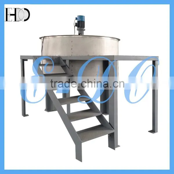 Stainless Steel Chemical Mixing Tank With Agitator