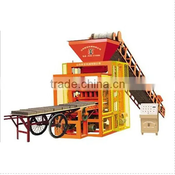 China Construct Machine QTJ4-26A Semi-automatic Clay Brick Making Machine Best Price for Sale photo-2