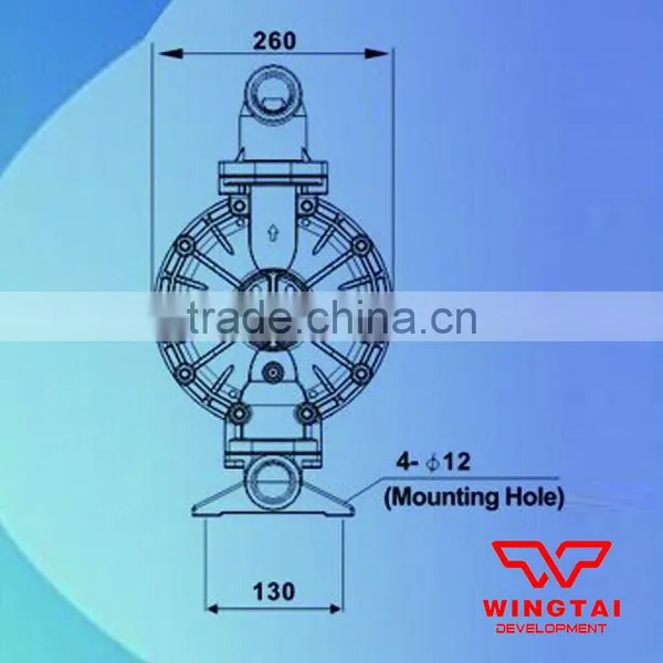 Pneumatic Diaphragm Pump for Flexo Printing Ink and Glue photo-5