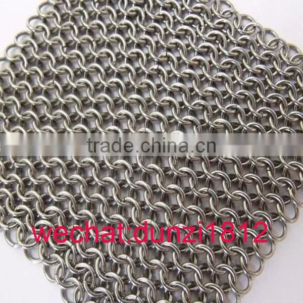 Hot Sale Food Grade Metal Stainless Steel Decotative Ring Mesh photo-3