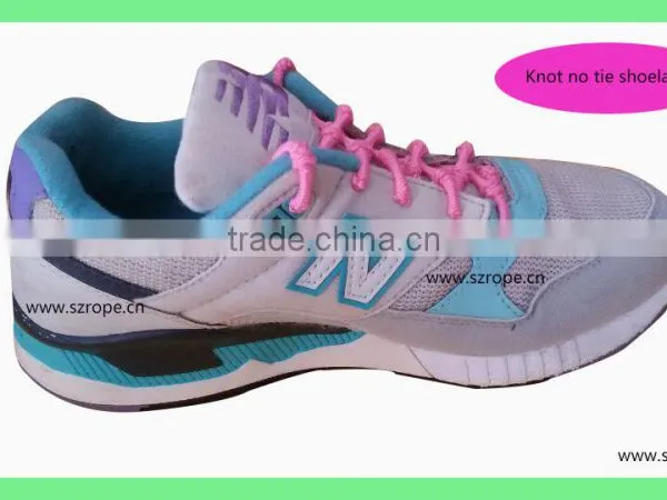 Elastic Triathlon no Tie Knot Cheap Shoelace photo-2
