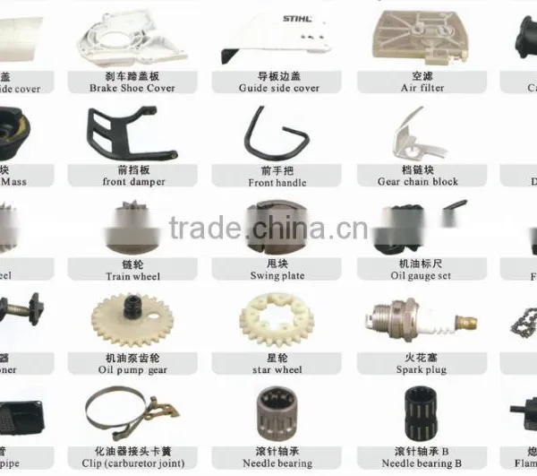 MS 070 660 038 380 381 GASOLINE PORTABLE CHAINSAW AND SPARE PARTS photo-4