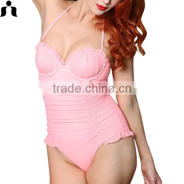 2017 High Quality Women Extreme Sexy One - Piece Bathing Wear photo-2