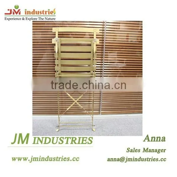 Iron Folding Bistro Chair photo-5