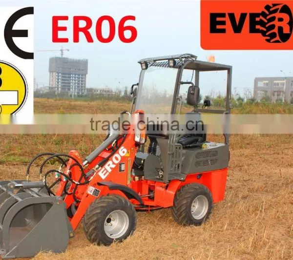 EVERUN Brand ER06 CE Winterdiesnst Hoflader Mit Schneeschild/Schneepflug photo-6