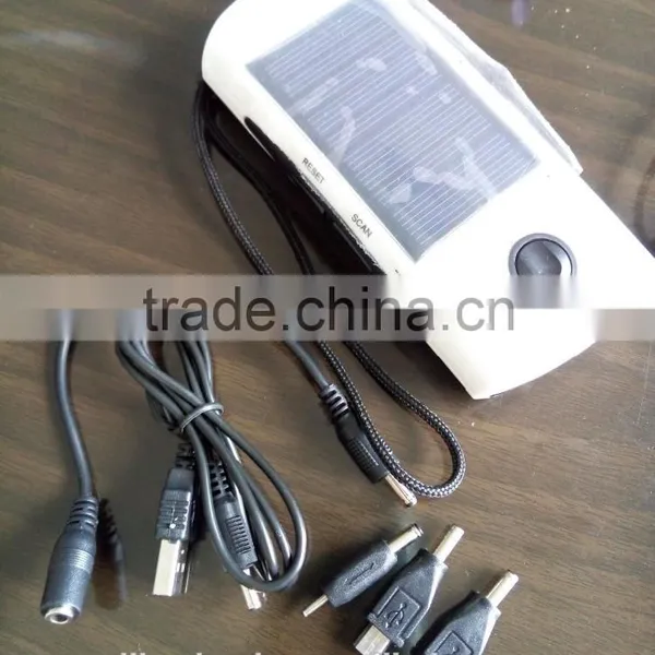 Solar FM Pocket Radio Solar Charger Rechargeable fm Radio photo-5