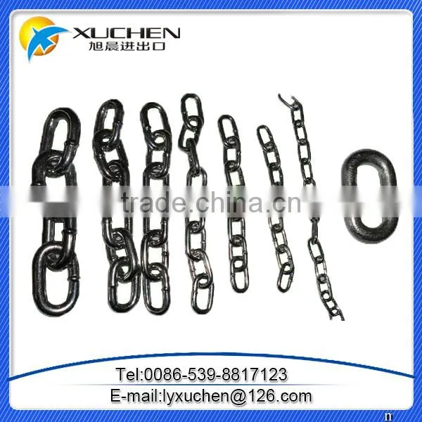 Smooth Welded Steel Link Chain Steel Chains Galvanized Chain photo-6
