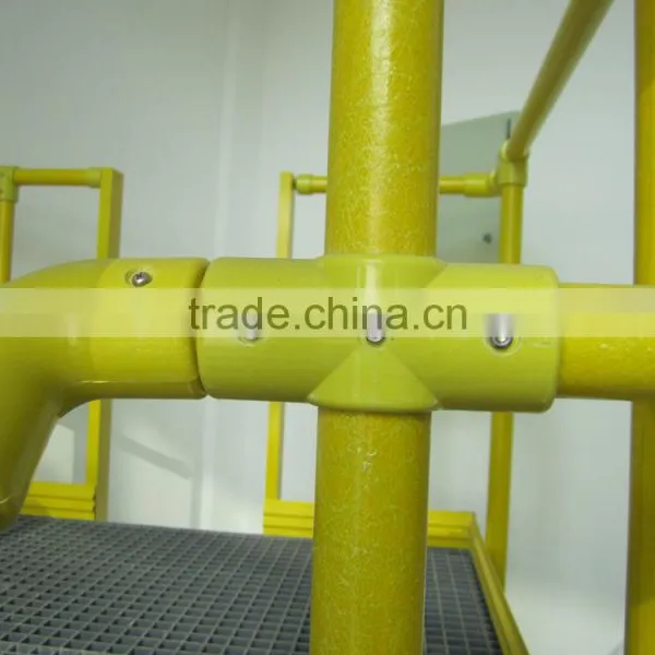 Service Over 15 Years Sewage Treatment Fiberglass Platform Ladder photo-5