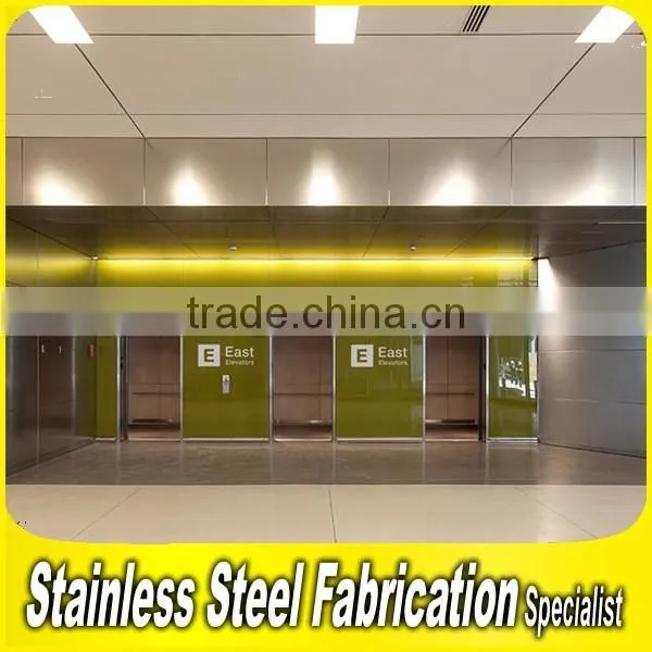 PVD Color Coating Stainless Steel Art Decor Metal Facade Cladding photo-2