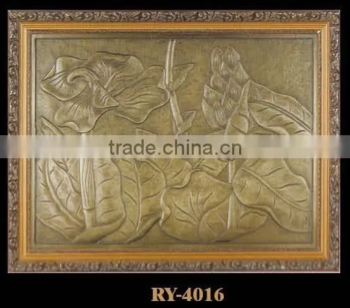 Customed Design Luxury Antique Aluminum Wall Mural Decoration photo-6