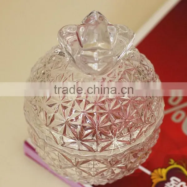 Hand Press Pineapple Glass Jar photo-3