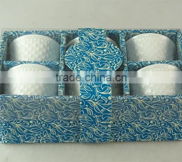 New Printing Design White Ceramic Tea Cup In Stock, 6 Pcs Packing Gift Box ,Ceramic Cup For Wholesale photo-2