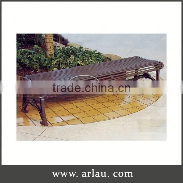 Arlau Cast Aluminum Garden Set,Metal Frame Bench,Outdoor Metal Park Bench